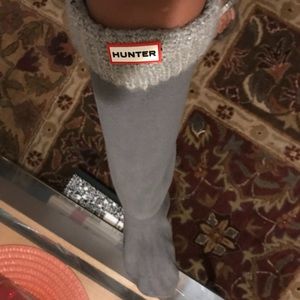 Hunter boot warm and cozy socks